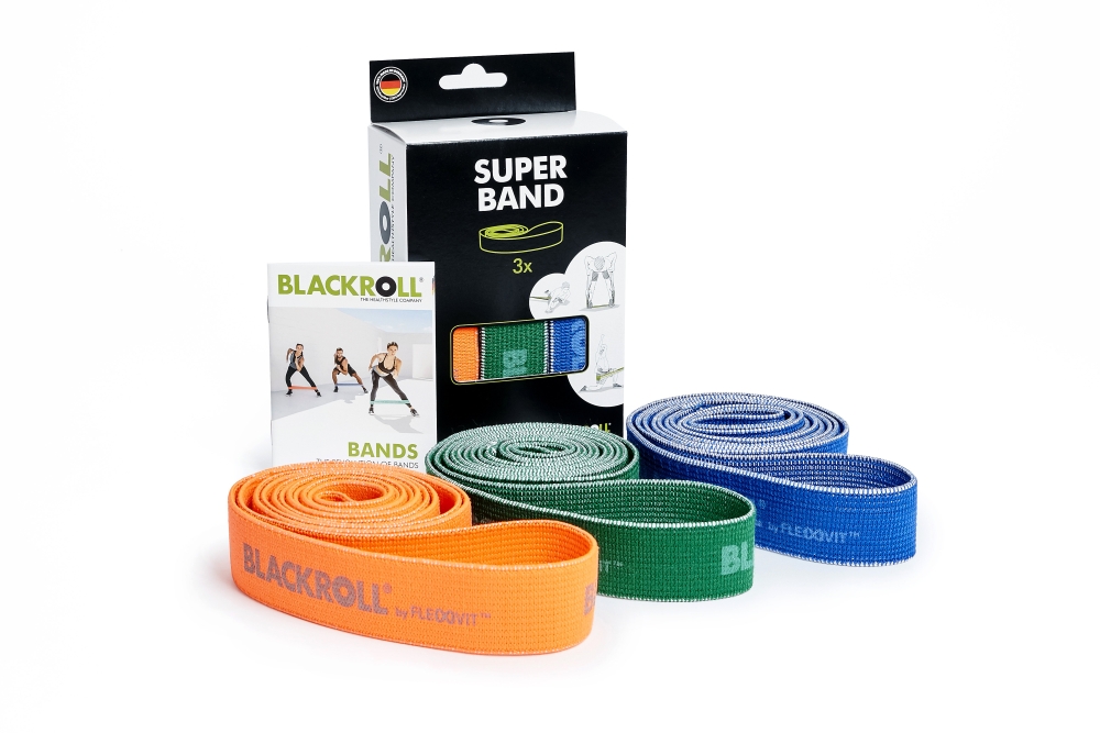 Les exercices avec l'élastique de musculation Loop Band BLACKROLL