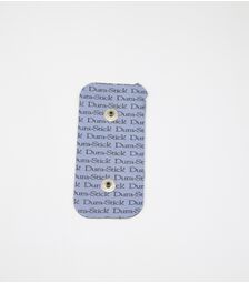 ELECTRODE DURA-STICK PLUS SNAPS RECT 5 X 10 CM A 2 S - LE SACHET DE 2