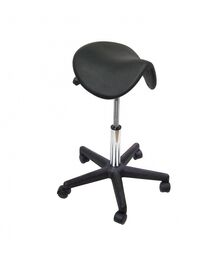 Tabouret selle de cheval "Terso" - Rouge