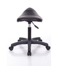 Tabouret selle de cheval noir ECO