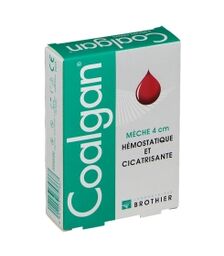 COALGAN Tampon mèche hémostatique