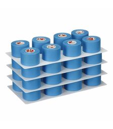 TAPE COLORIS BLEU - 3,8 cm x 9,14 m (Carton de 32 rouleaux)