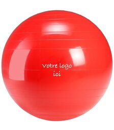 Ballon de gymnastique personnalisé avec logo