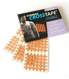 CROSS TAPE®, lot de 20 feuilles de 2 cross tape® Taille XL