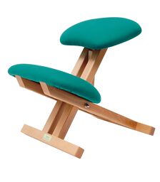 Chaise repliable en bois de hêtre avec appui-genoux