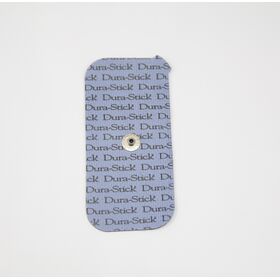 ELECTRODE DURA-STICK PLUS SNAPS RECT 5 X 10 CM A 1 S - LE SACHET DE 2