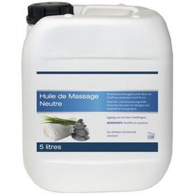 Huile de massage neutre 5 L