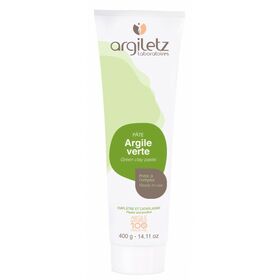 TUBE PATE ARGILE VERTE 400G