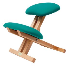 Chaise repliable en bois de hêtre avec appui-genoux