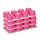 TAPE COLORIS ROSE - 3,8 cm x 9,14 m (Carton de 32 rouleaux)